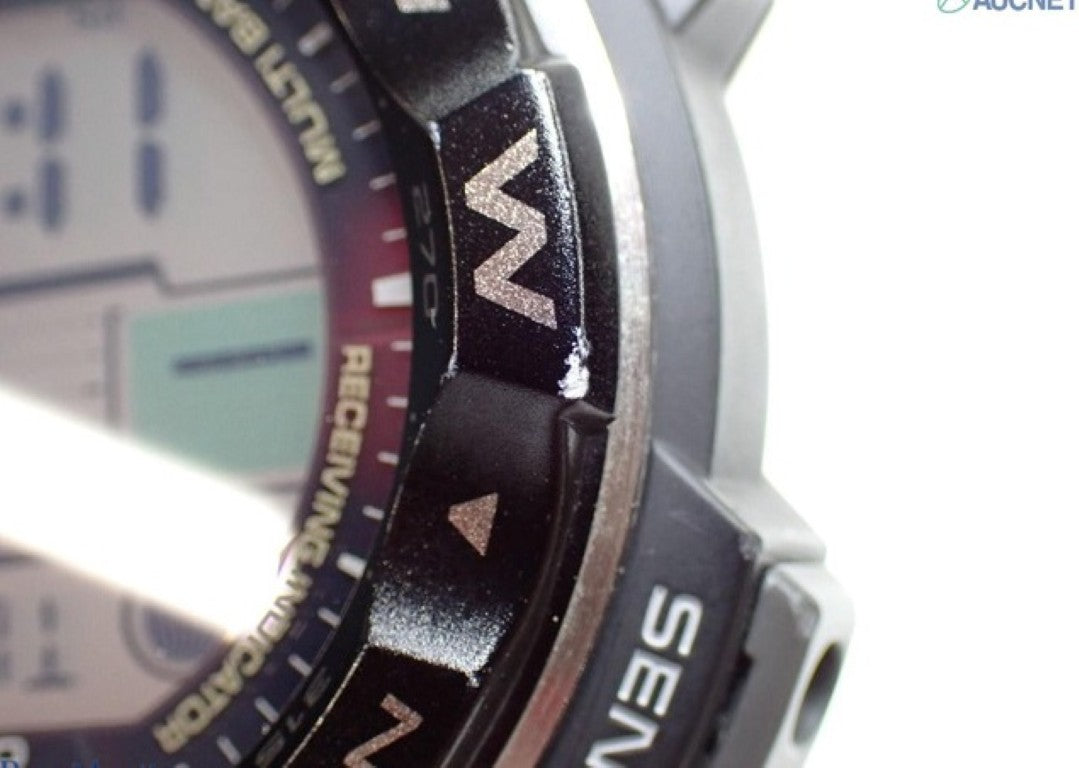 CASIO カシオ 腕時計 PRO TREK プロトレック Multifield Line PRW-2500-1JF ブラック系 樹脂／アルミ メンズ デジタル 美品
