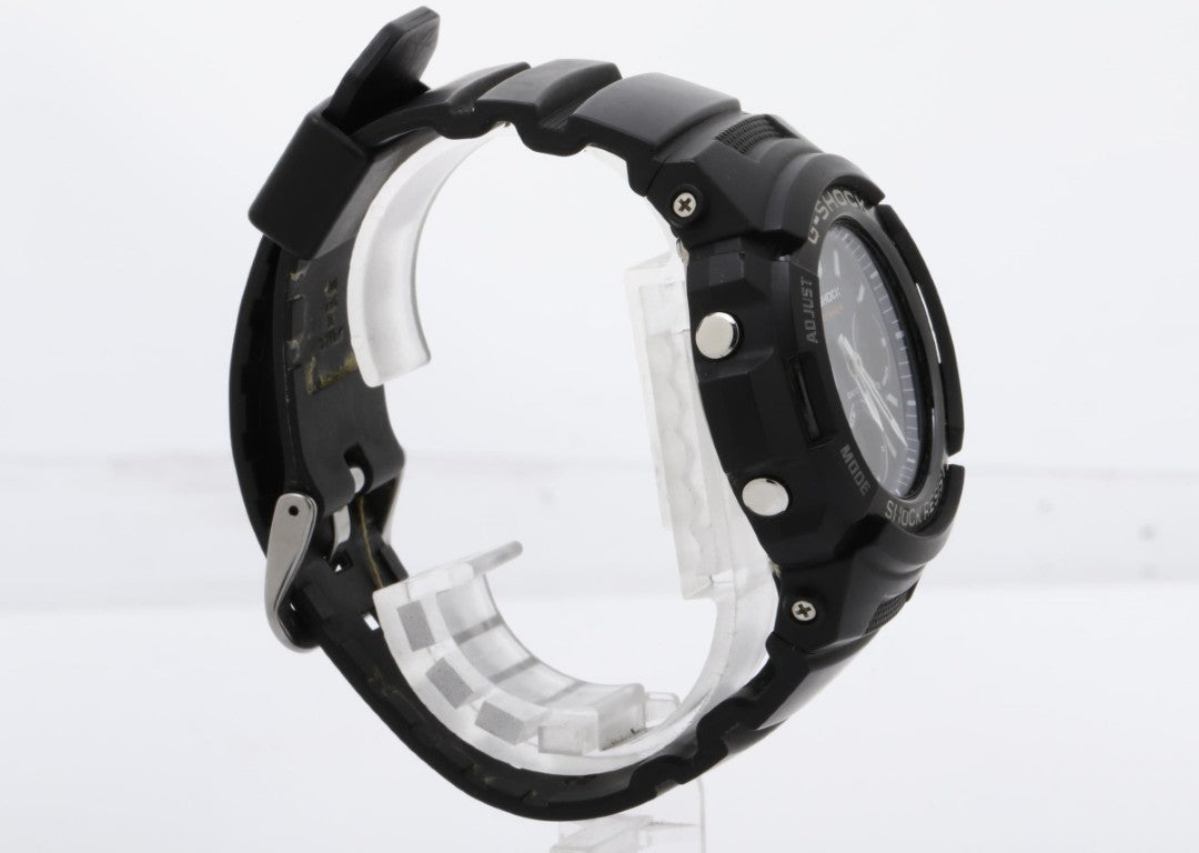 CASIO カシオ 腕時計 G-SHOCK ANALOG-DIGITAL AWG-100 M100 SERIES AWG-M100SBC-1AJF ブラック系 樹脂／ステンレススチール メンズ アナデジ 美品