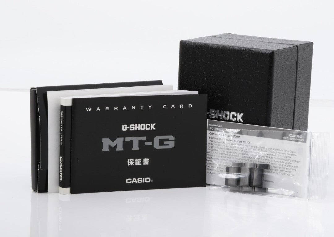 CASIO カシオ 腕時計 G-SHOCK MT-G MTG-B2000 Series MTG-B2000BD-1A4JF ブラック系 カーボンファイバー強化樹脂／ステンレススチール メンズ アナログ 美品
