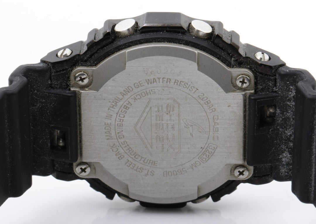 CASIO カシオ 腕時計 G-SHOCK DIGITAL 5600 SERIES GM-5600B-1JF ブラック系 ステンレススチール 樹脂 メンズ デジタル 美品