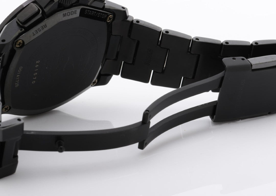 CASIO カシオ 腕時計 OCEANUS オシアナス OCW-T1000B-1AJF ブラック系 チタン メンズ アナログ 美品