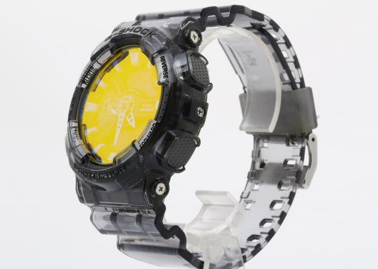 CASIO カシオ 腕時計 G-SHOCK ANALOG-DIGITAL 110 SERIES GA-110TLS-8AJF グラデーション クリアブラック系 樹脂 メンズ アナデジ 美品