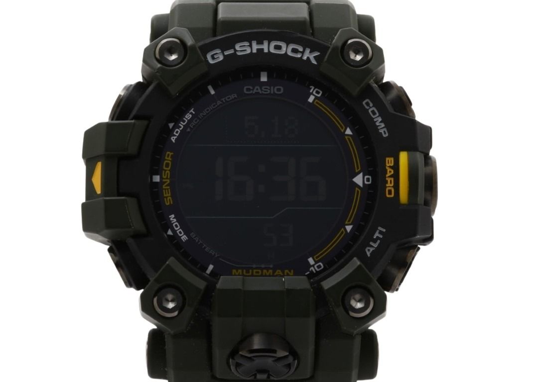 CASIO カシオ 腕時計 G-SHOCK MASTER OF G - LAND MUDMAN GW-9500-3JF ブラック カーキ系 カーボンファイバー強化樹脂（バイオマスプラスチック） 樹脂 メンズ デジタル 美品
