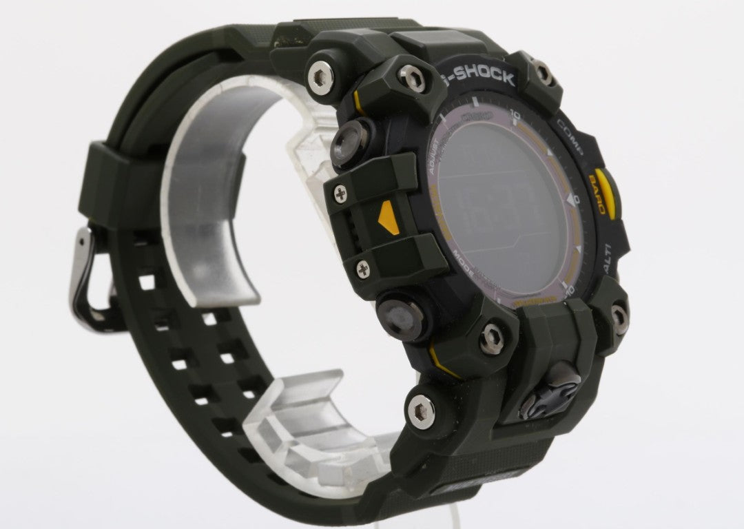 CASIO カシオ 腕時計 G-SHOCK MASTER OF G - LAND MUDMAN GW-9500-3JF ブラック カーキ系 カーボンファイバー強化樹脂（バイオマスプラスチック） 樹脂 メンズ デジタル 美品