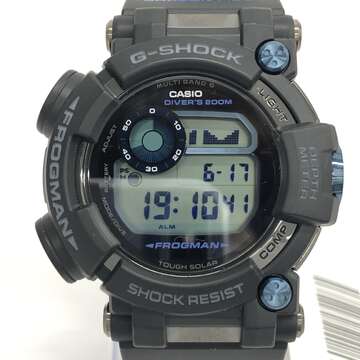 CASIO カシオ 時計 G-SHOCK MASTER OF G - SEA FROGMAN GWF-D1000B-1JF ブラック系 ステンレススチール／樹脂 メンズ 超美品