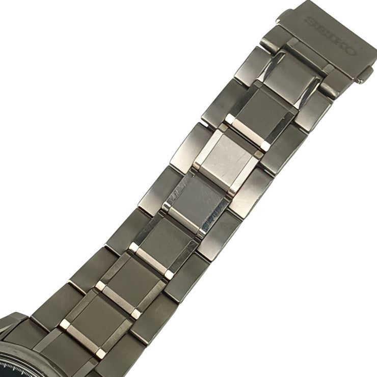 SEIKO セイコー 時計 プレサージュ 6R15-04A0 SARX057 ブラック シルバー系 チタン メンズ アナログ 美品