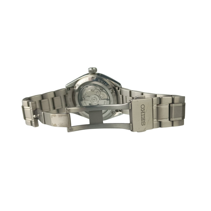 SEIKO セイコー 時計 プレサージュ 6R15-04A0 SARX057 ブラック シルバー系 チタン メンズ アナログ 美品