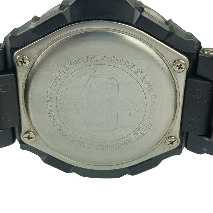 CASIO カシオ 時計 G-SHOCK スカイコックピット GW-3500BD-1AER ブラック系 ステンレススチール メンズ アナデジ 美品