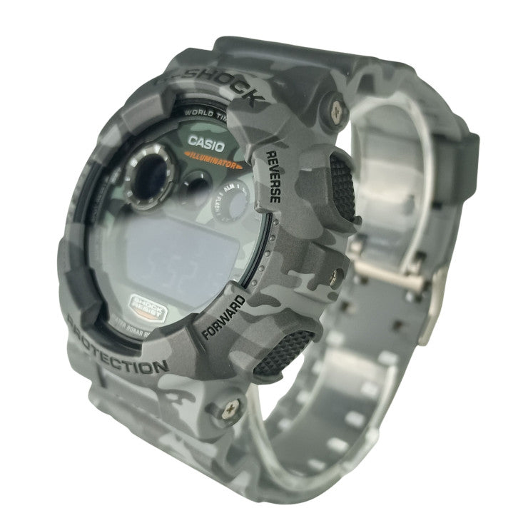 CASIO カシオ 時計 G-SHOCK GD-120CM-8JR ブラック 迷彩（グレー系） 樹脂 メンズ カモフラ デジタル 新品未使用展示品