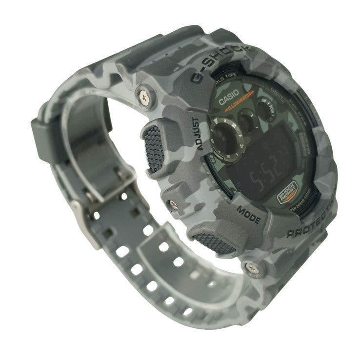 CASIO カシオ 時計 G-SHOCK GD-120CM-8JR ブラック 迷彩（グレー系） 樹脂 メンズ カモフラ デジタル 新品未使用展示品