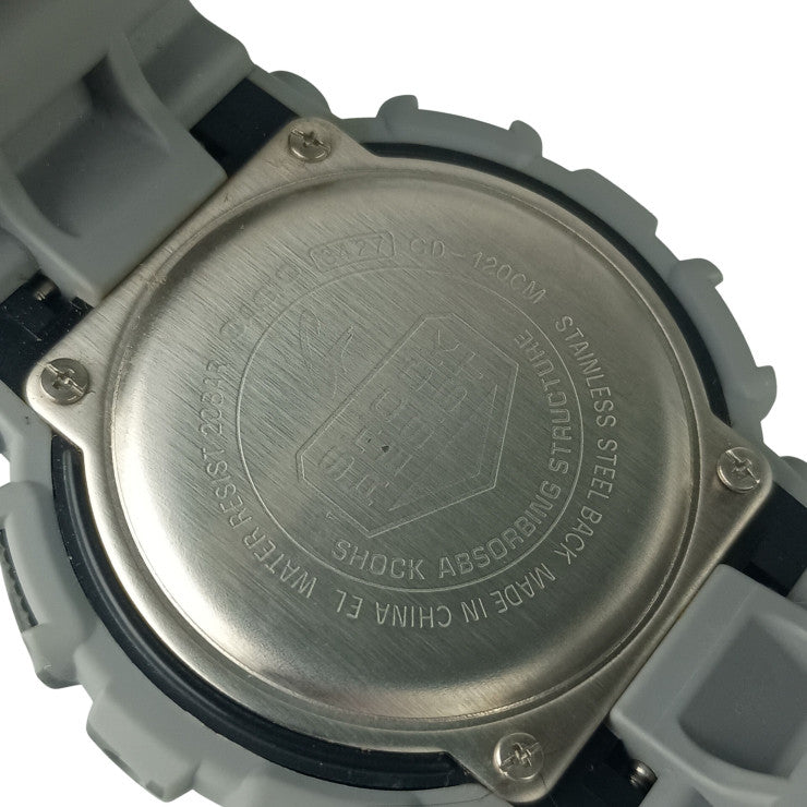 CASIO カシオ 時計 G-SHOCK GD-120CM-8JR ブラック 迷彩（グレー系） 樹脂 メンズ カモフラ デジタル 新品未使用展示品