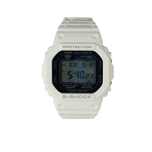 CASIO カシオ 時計 G-SHOCK DIGITAL 5000 SERIES GW-5000HS-7JF ブラック ホワイト系 ステンレススチール／樹脂 樹脂バンド メンズ デジタル 美品