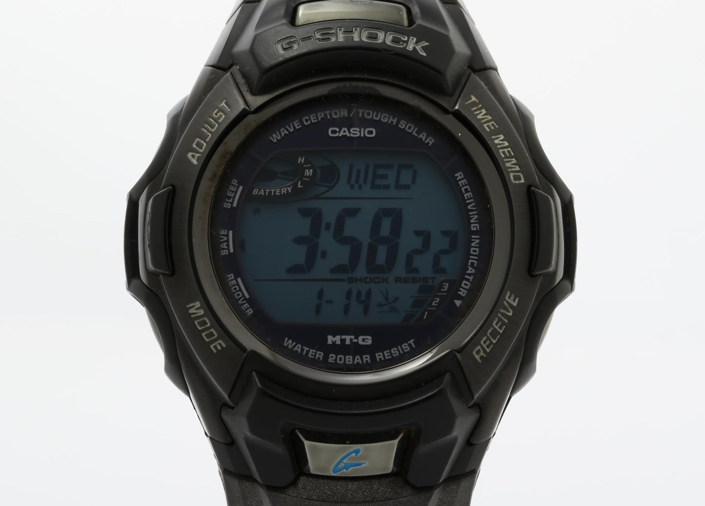 CASIO カシオ 時計 GSHOCK MTG910DJ ブラック ステンレススチール メンズ デジタル