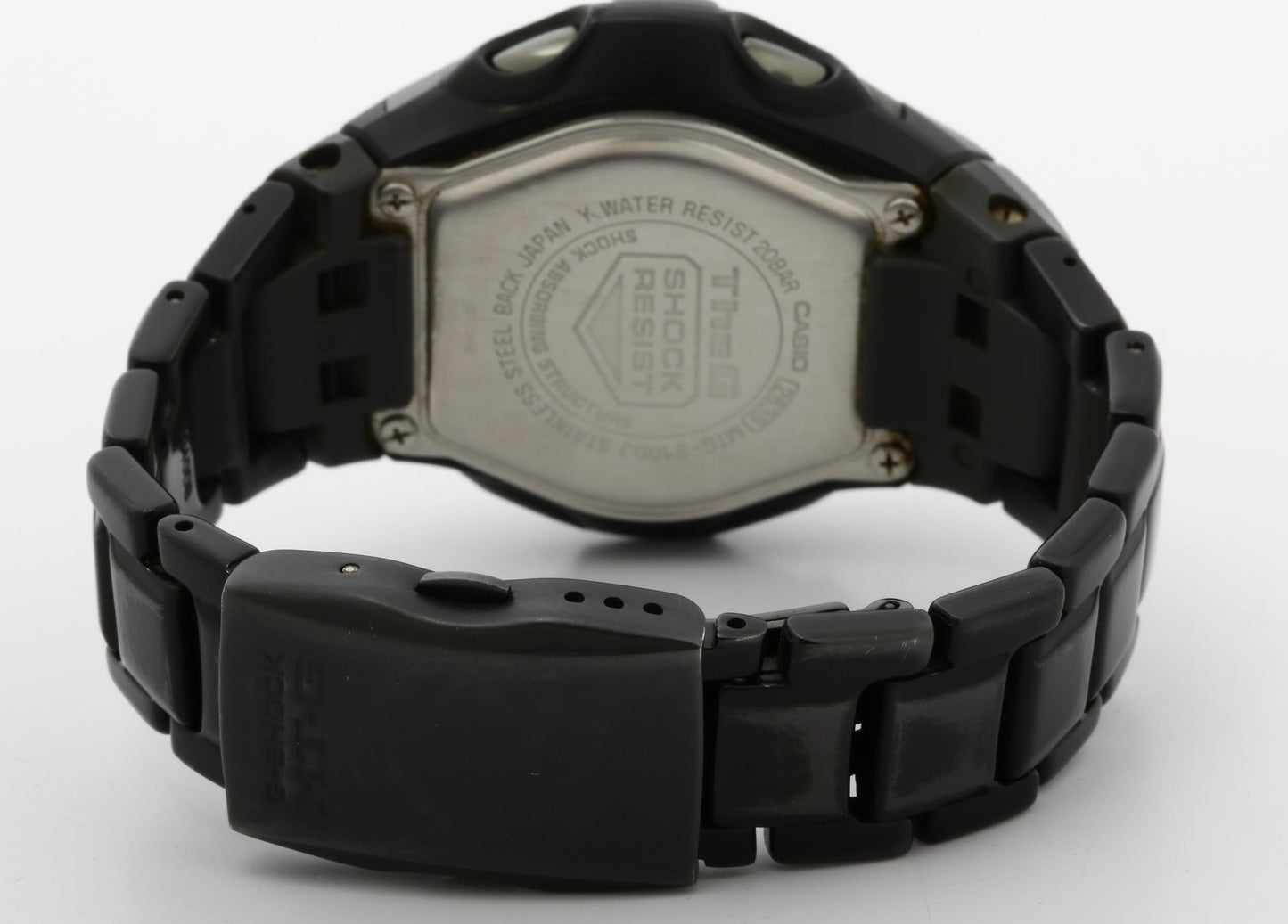 CASIO カシオ 時計 GSHOCK MTG910DJ ブラック ステンレススチール メンズ デジタル