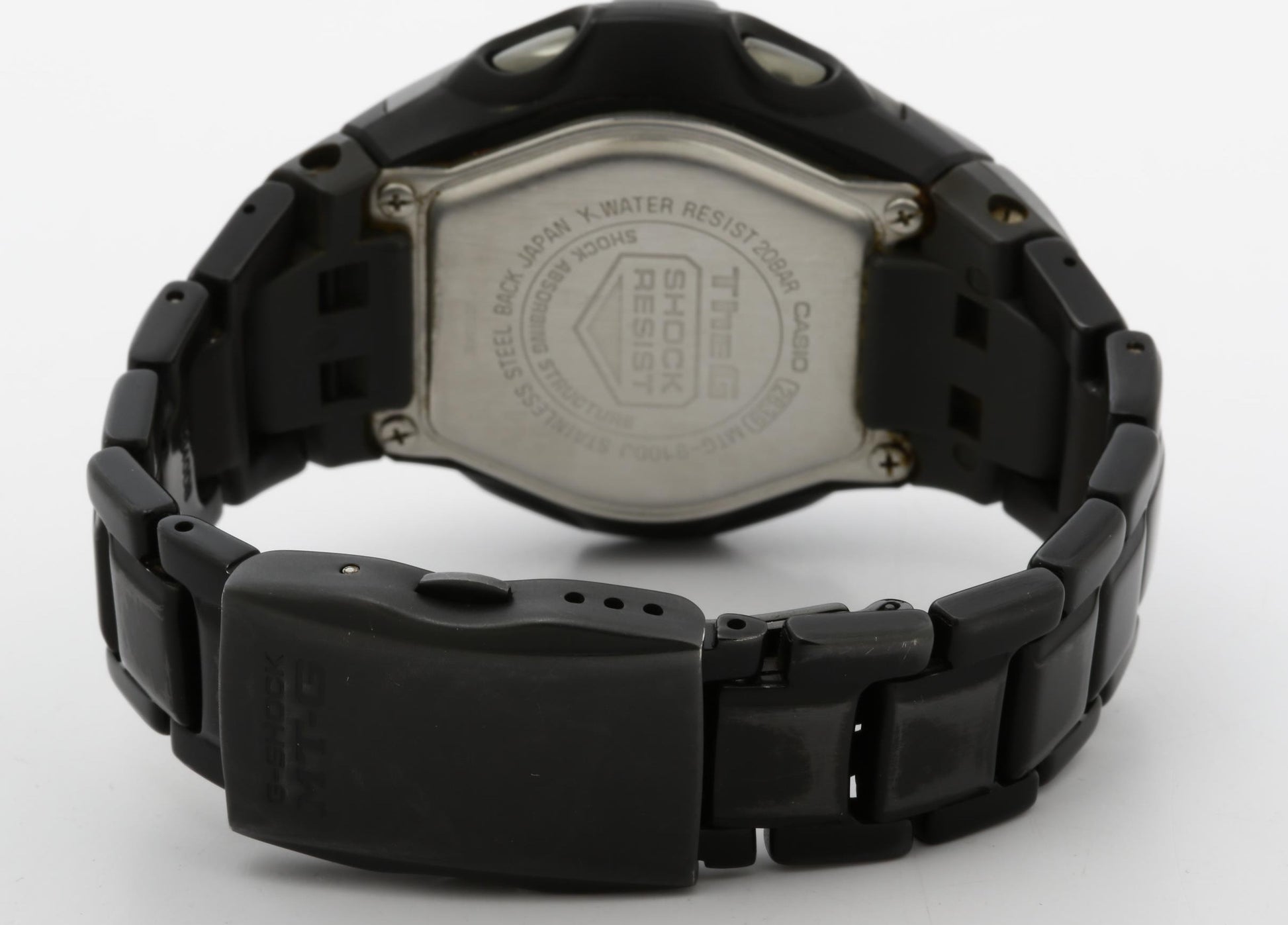 CASIO カシオ 時計 GSHOCK MTG910DJ ブラック ステンレススチール メンズ デジタル