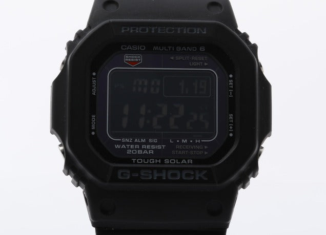 CASIO カシオ 時計 GSHOCK DIGITAL 5600 SERIES GWM5610U1BJF ブラック 樹脂 メンズ デジタル 美品
