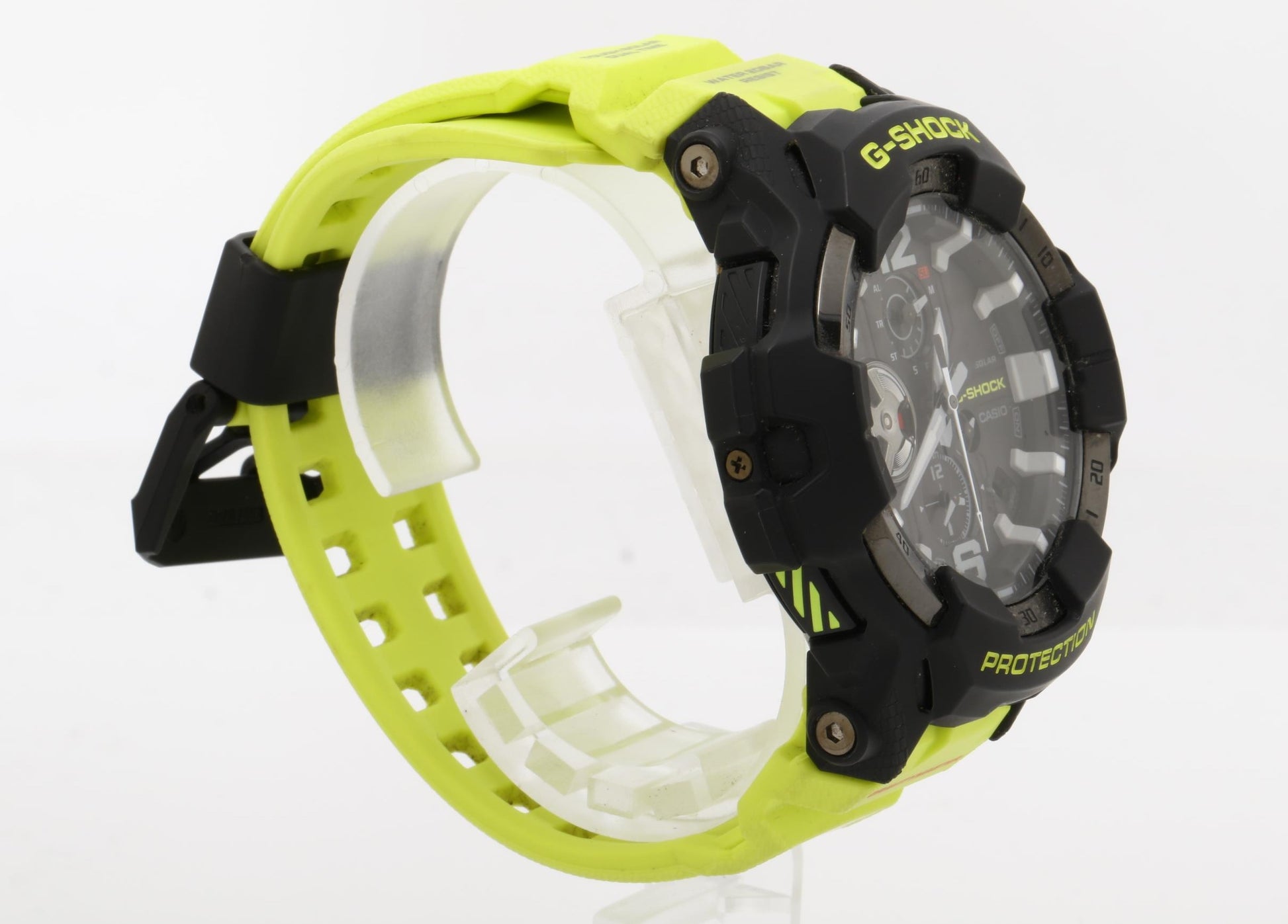 CASIO カシオ 時計 GSHOCK MASTER OF G AIR GRAVITYMASTER GRB300RY1A9JF ブラック イエロー カーボン／樹脂／ステンレススチール メンズ アナログ 美品