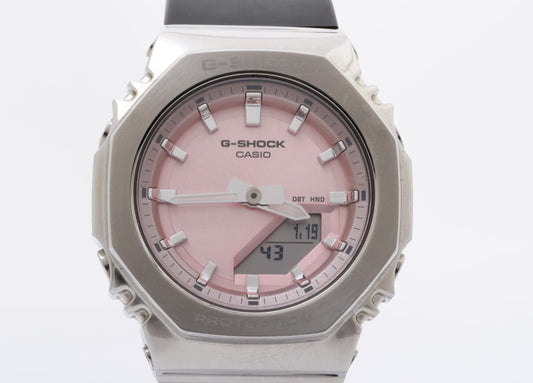 CASIO カシオ 時計 GSHOCK ANALOGDIGITAL WOMEN GMS21104AJF ピンク シルバー ブラック 樹脂／ステンレススチール レディース デジアナ
