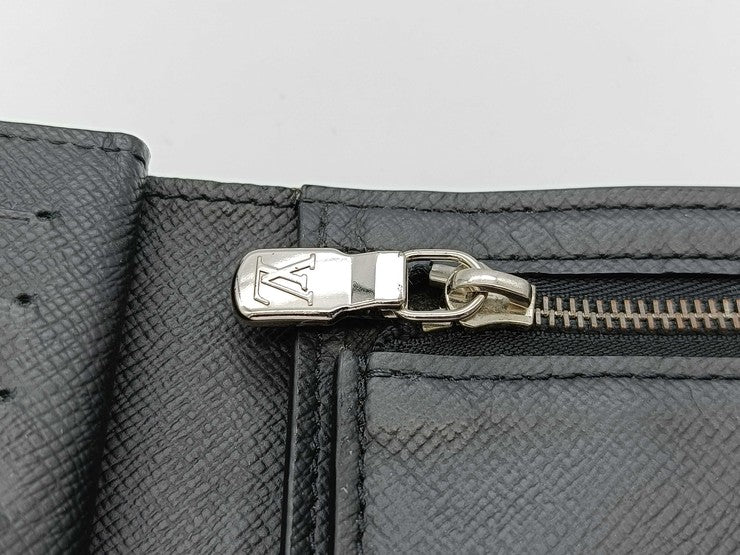 LOUIS VUITTON ルイヴィトン 二つ折り財布 アメリゴNM N60053 ブラック系 ダミエ グラフィット メンズ