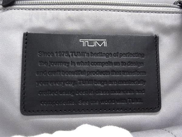 TUMI トゥミ バックパック ワース 734425EG グレー系 PVC メンズ リュックサック 美品