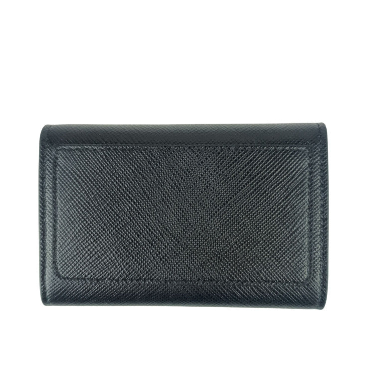 PRADA プラダ キーケース 2PG002 NERO系 SAFFIANO BICOLO サフィアーノ ユニセックス 6連 シルバー金具 新品未使用展示品