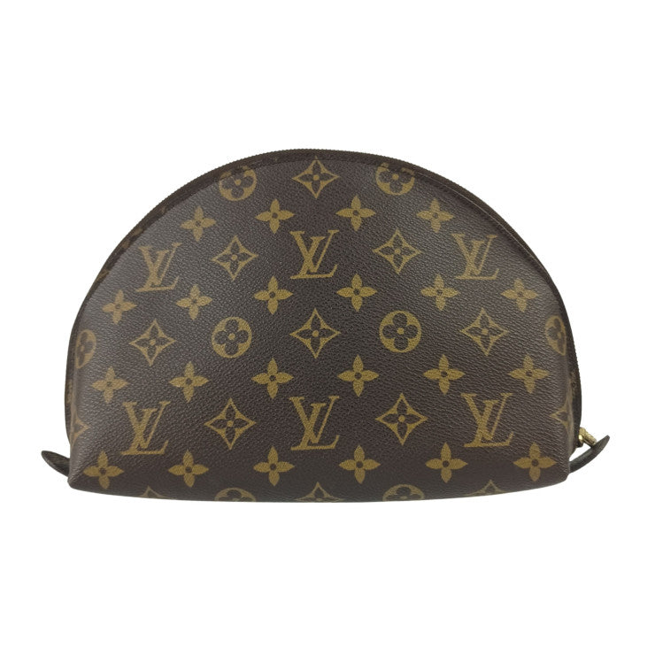 LOUIS VUITTON ルイヴィトン ポーチ ドゥミロンド M47520 ブラウン系 モノグラム ユニセックス ゴールド金具 美品