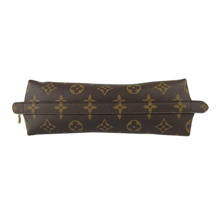 LOUIS VUITTON ルイヴィトン ポーチ ドゥミロンド M47520 ブラウン系 モノグラム ユニセックス ゴールド金具 美品