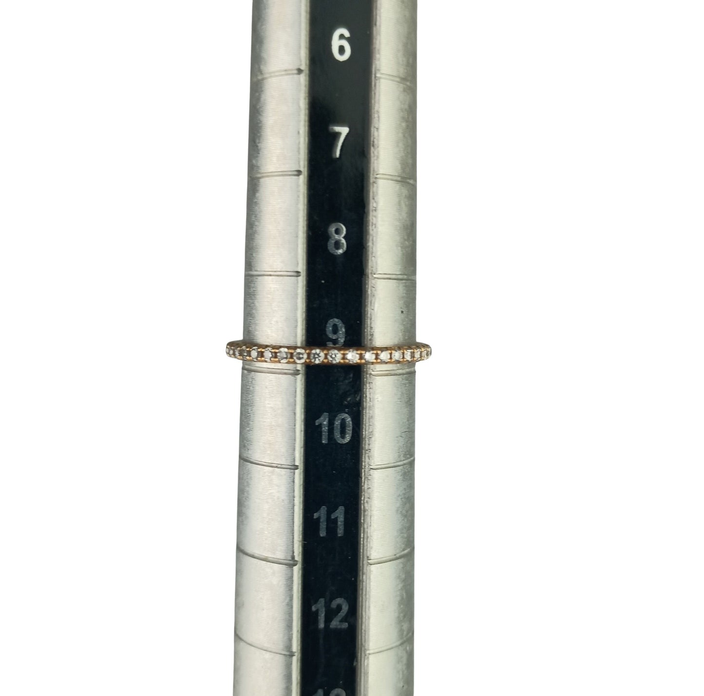 TIFFANY&Co. ティファニー 指輪 クラシック フルエタニティ リング YG系 750 K18 ダイヤモンド レディース 美品
