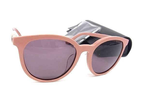 DIOR ディオール サングラス 30Montaigne Mini R2F 30モンテーニュ ミニ R2F 40D0 ピンクベージュ系×レンズ クリアブラック系 プラスチック レディース CDロゴ 超美品