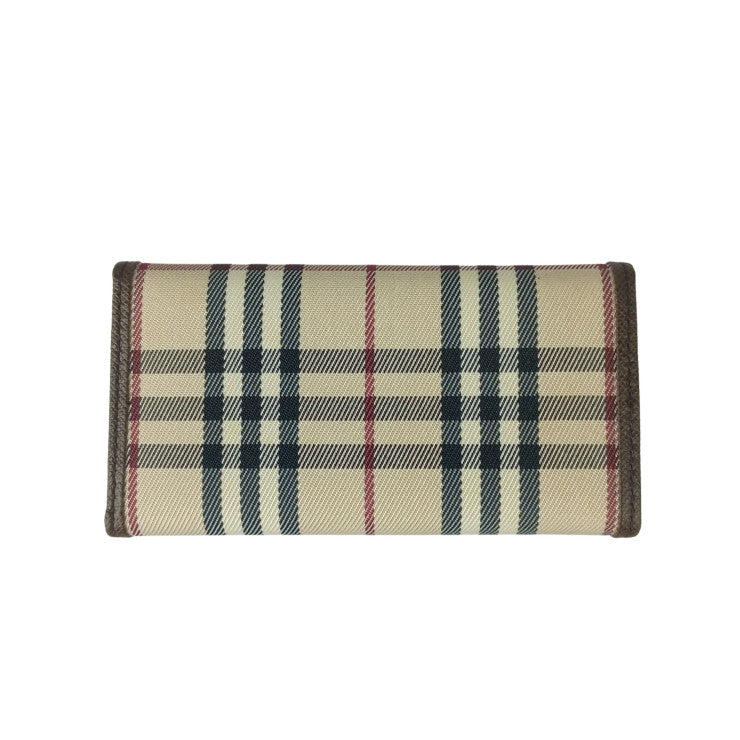 BURBERRY バーバリー キーケース ノバチェック ベージュ系 ブラウン系 キャンバス×レザー ユニセックス 5連 新品未使用展示品
