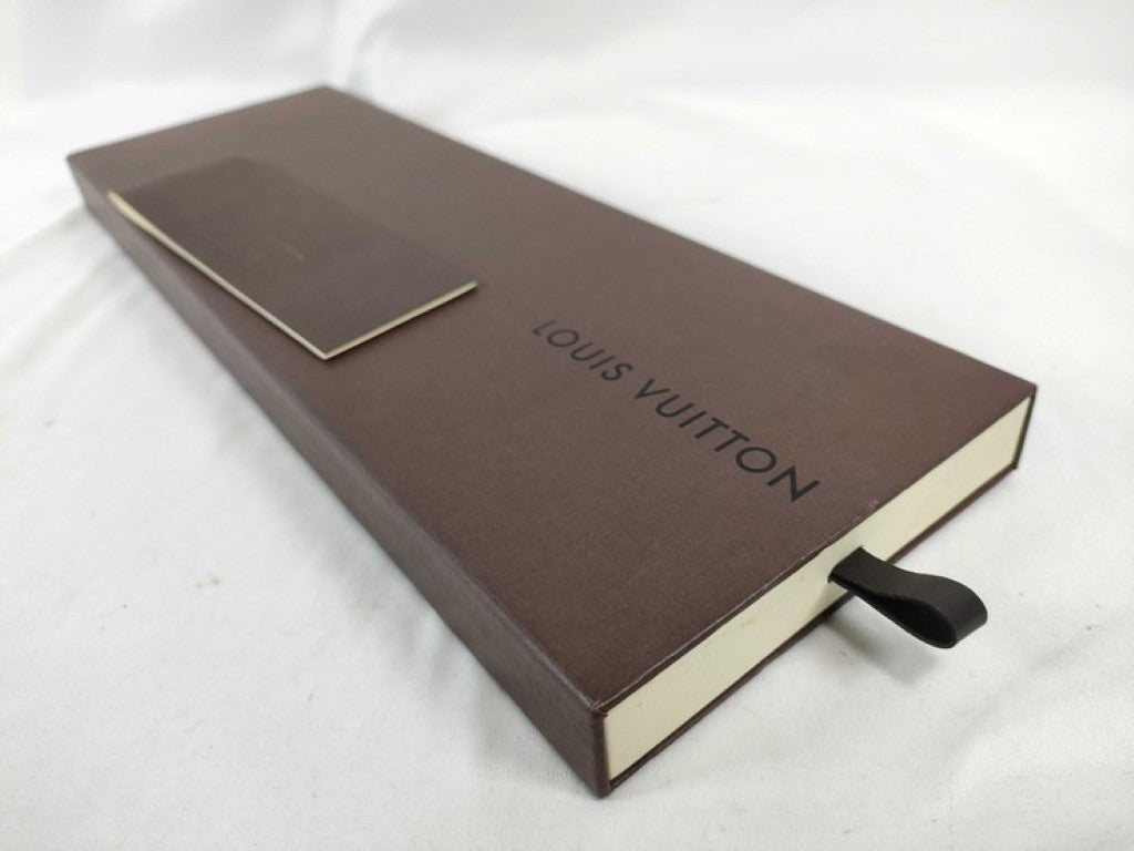 LOUIS VUITTON ルイヴィトン ネクタイ グレー パープル系 シルク メンズ ストライプ 美品