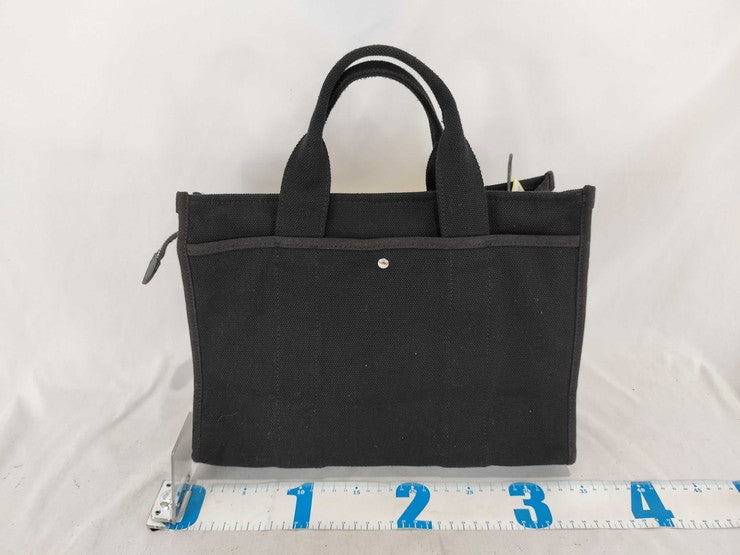 COACH コーチ ハンドバッグ カーゴトート CP158 ブラウン系 キャンバス レディース 美品