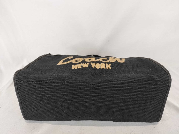 COACH コーチ ハンドバッグ カーゴトート CP158 ブラウン系 キャンバス レディース 美品