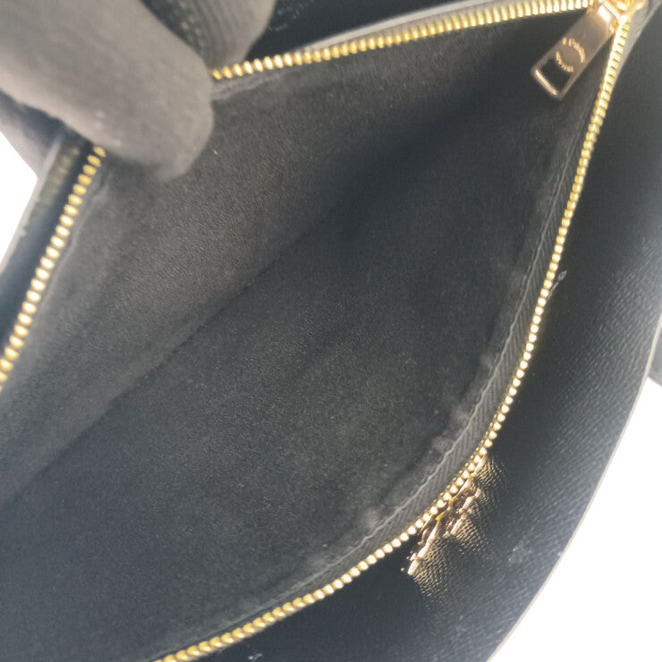 COACH コーチ ハンドバッグ シグネチャー CV965 ブラウン ブラック系 PVC レザー レディース 2WAY 美品