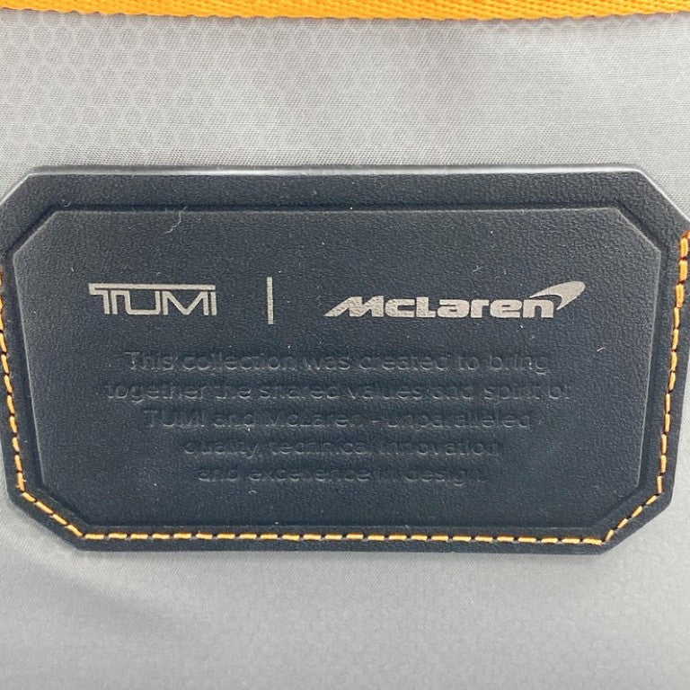 TUMI トゥミ ボディバッグ マクラーレン 373005D キャンバス系 ブラック メンズ ショルダーバッグ シルバー金具 美品