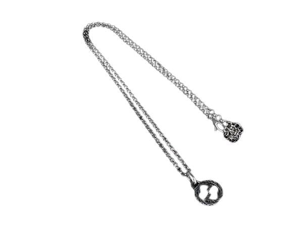 GUCCI グッチ ネックレス インターロッキングG アラベスク シルバー SV925 ユニセックス 美品