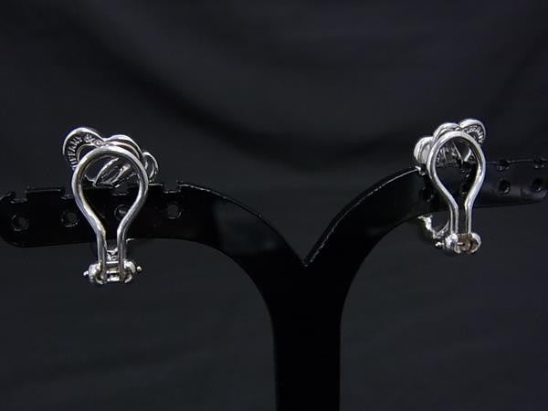 TIFFANY＆Co ティファニー イヤリング トリプルハート シルバー系 SV925 レディース 美品