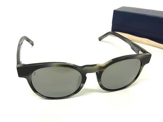 LOUIS VUITTON ルイヴィトン サングラス サングラス LV パームツリー Z1033E ブラック系 アセテート メンズ 美品