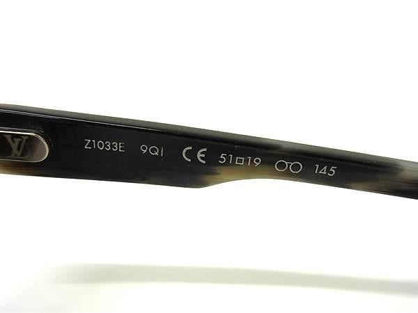 LOUIS VUITTON ルイヴィトン サングラス サングラス LV パームツリー Z1033E ブラック系 アセテート メンズ 美品
