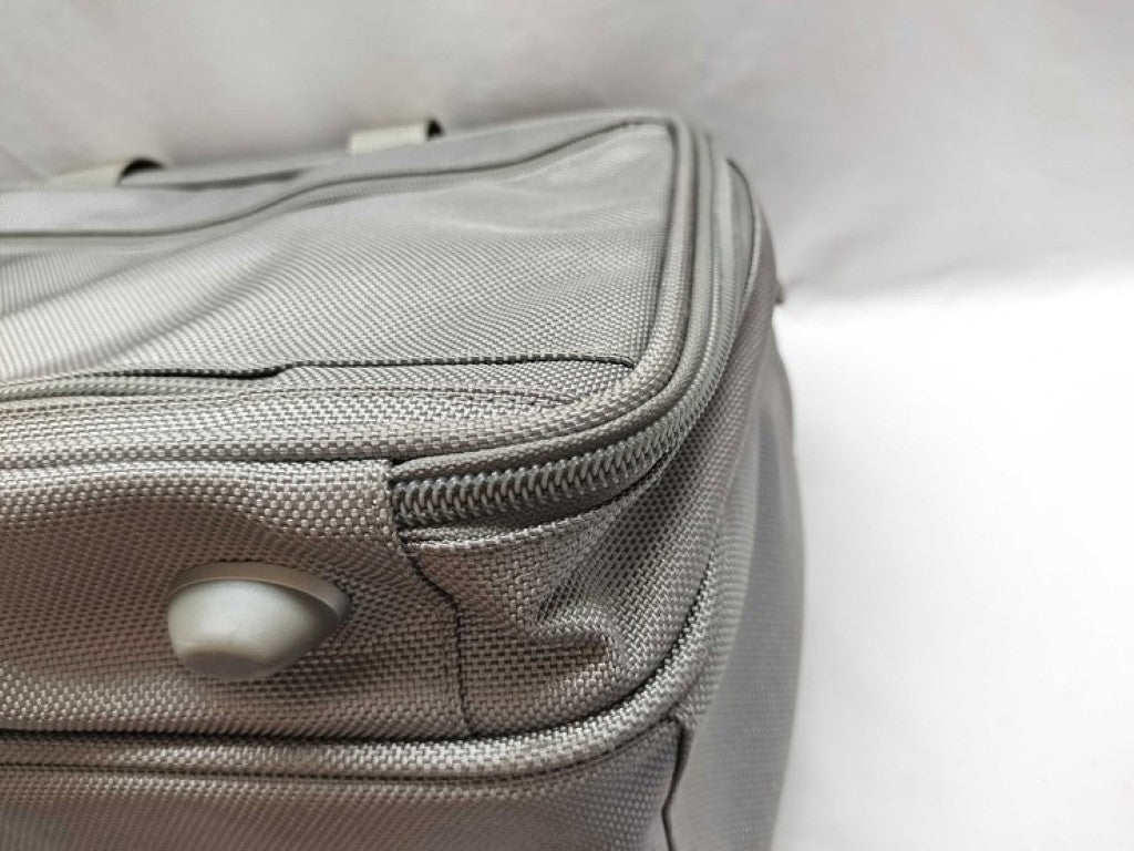 TUMI トゥミ ビジネスバッグ ALPHA BRAVO マクネア スリム・ブリーフ 22154S4 グレー系 ナイロン メンズ ハンドバッグ 美品