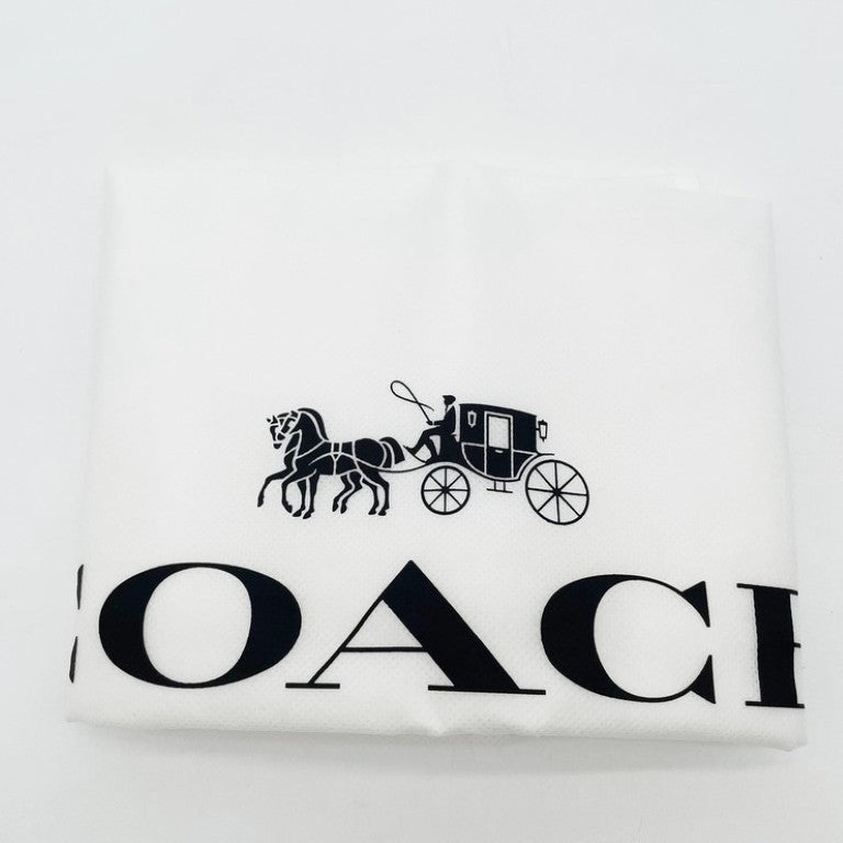 COACH コーチ トートバッグ ハドリー CAL17 ホワイト系 レザー レディース ターンロック ゴールド金具
