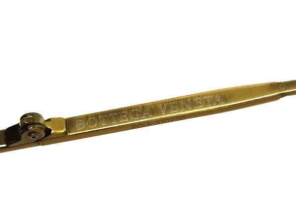 BOTTEGA VENETA ボッテガヴェネタ サングラス BV0205S ゴールド ブロンズ メタル ユニセックス 超美品