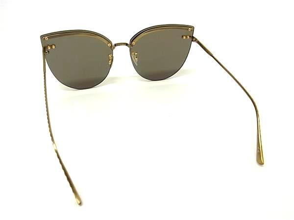 BOTTEGA VENETA ボッテガヴェネタ サングラス BV0205S ゴールド ブロンズ メタル ユニセックス 超美品