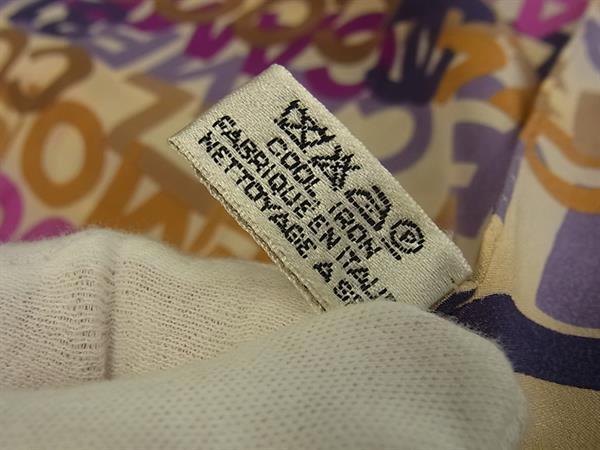 CHANEL シャネル ストール ココマーク マルチカラー シルク100% レディース スカーフ ショール