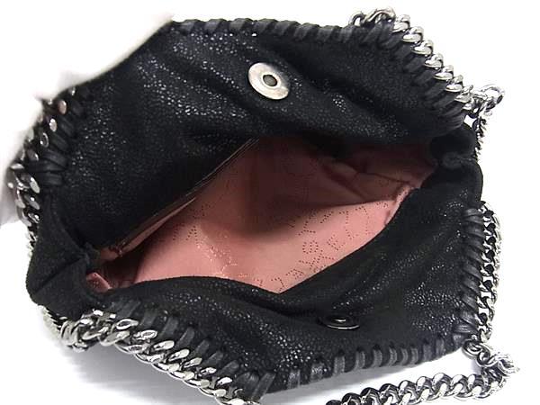 STELLA McCARTNEY ステラ マッカートニー ハンドバッグ ファラベラ タイニー ブラック エコレザー レディース 2WAY