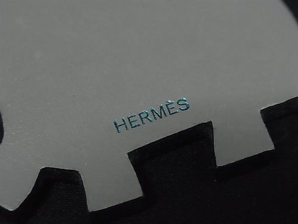 HERMES エルメス バッグチャーム ライトブルー グレー レザー SV925 ユニセックス エレファント ゾウ 美品