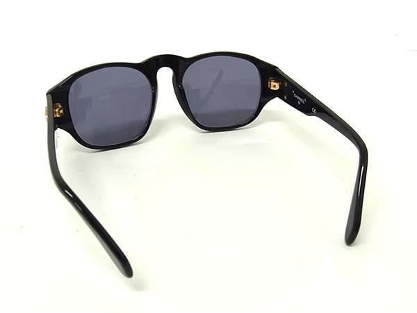 CHANEL シャネル サングラス ココマーク 01452 ブラック プラスチック ユニセックス 美品