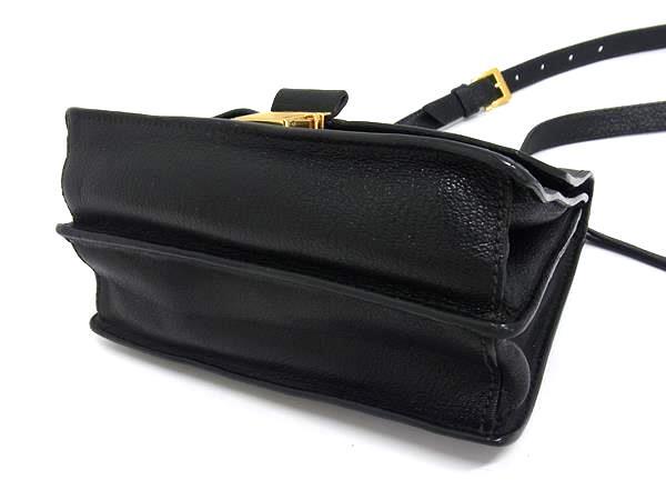miumiu ミュウミュウ ショルダーバッグ マドラス RT0609 ブラック レザー レディース ゴールド金具