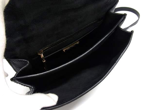 miumiu ミュウミュウ ショルダーバッグ マドラス RT0609 ブラック レザー レディース ゴールド金具