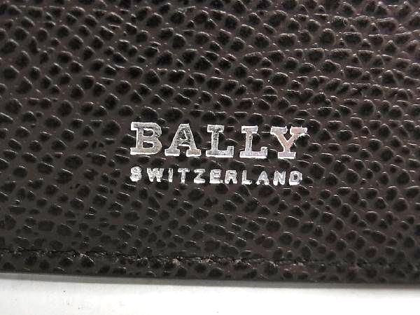 BALLY バリー 二つ折り財布 TRASAL ブラウン系 レザー メンズ 超美品